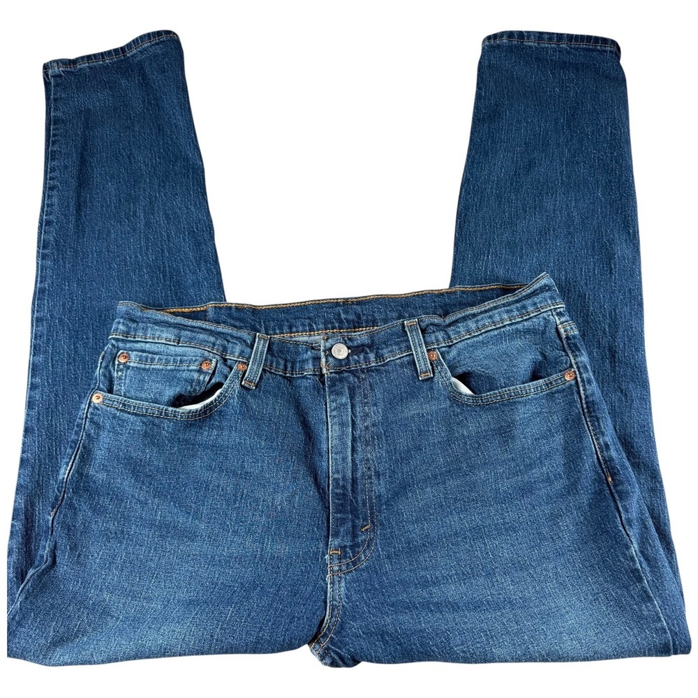 Levis 511 Slim Fit Jeans Mens 38x32 Blue Denim Pants Medium Wash 04511-5098